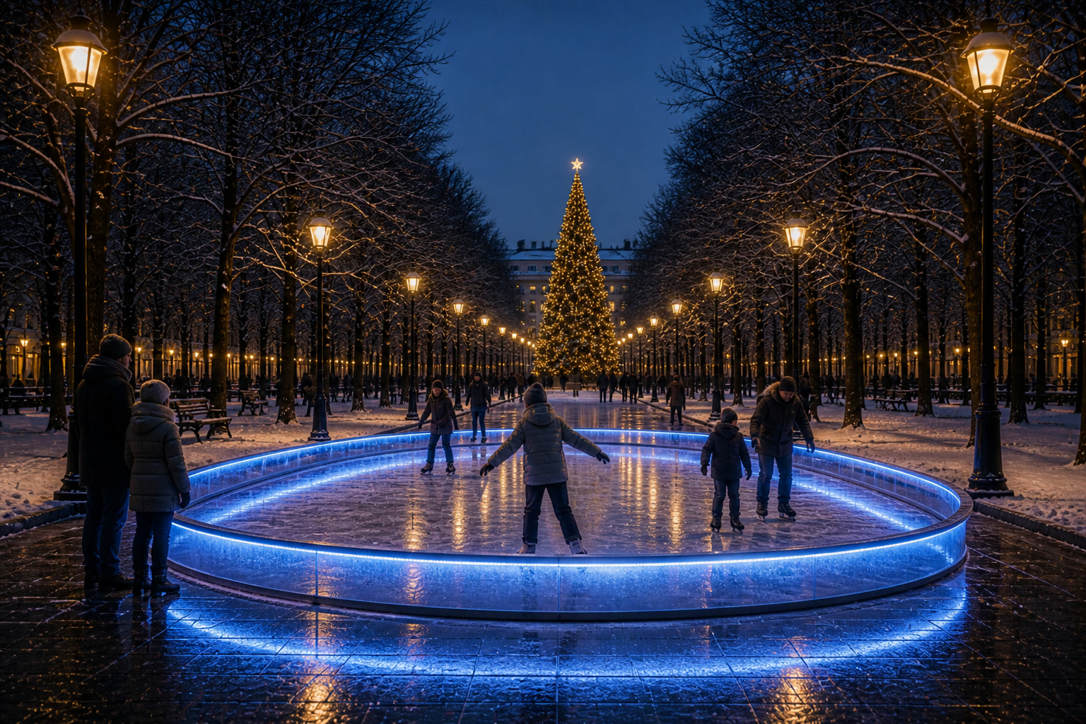 Каток овал