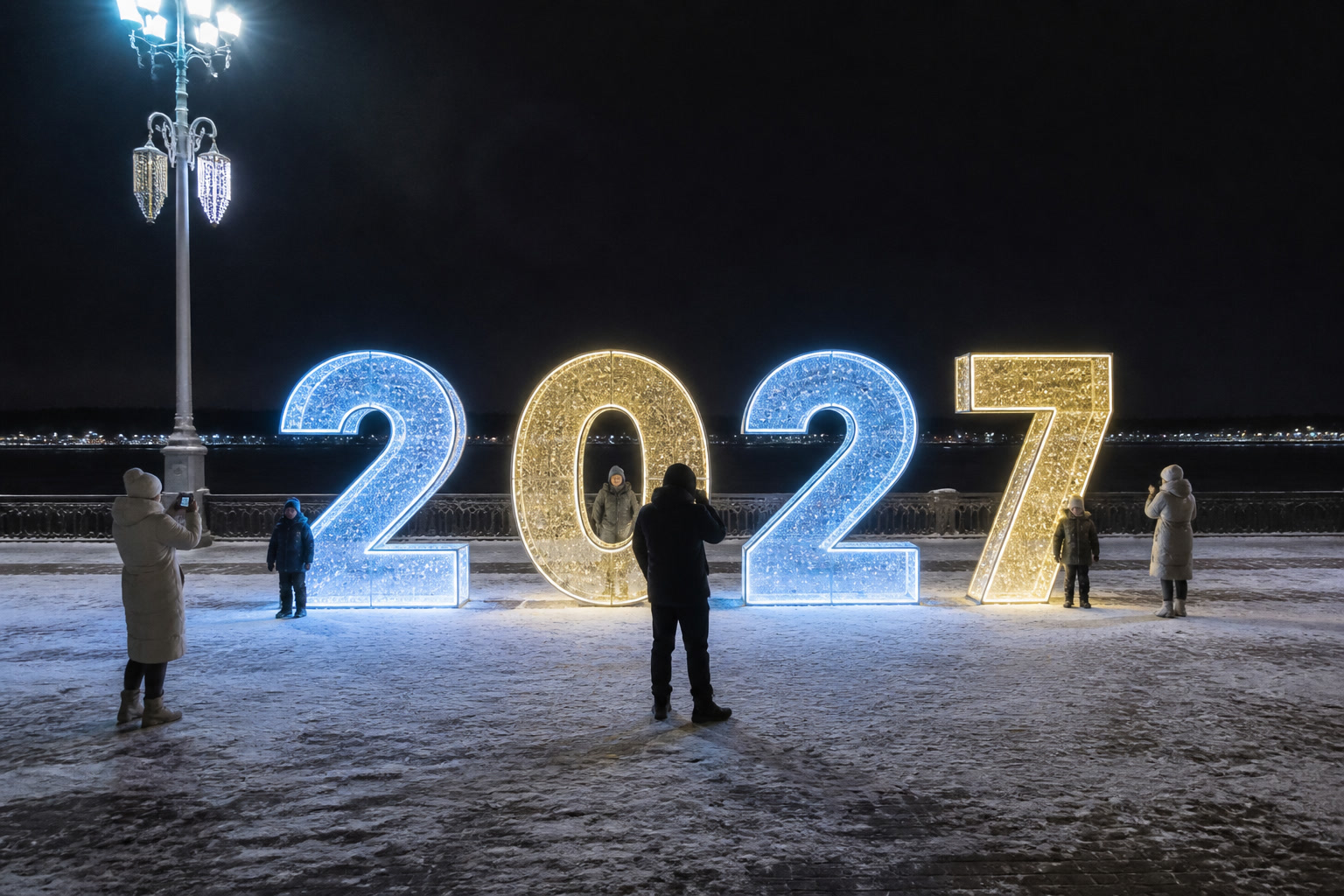 Концепция новогоднего оформления Перми: 2027 Пермь.