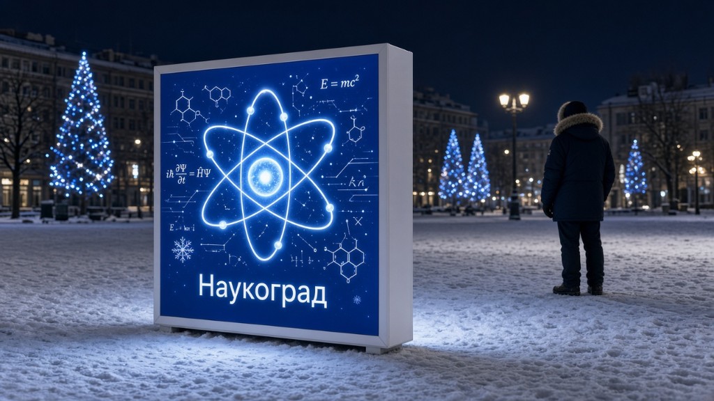 Информационный стенд «Наукоград»