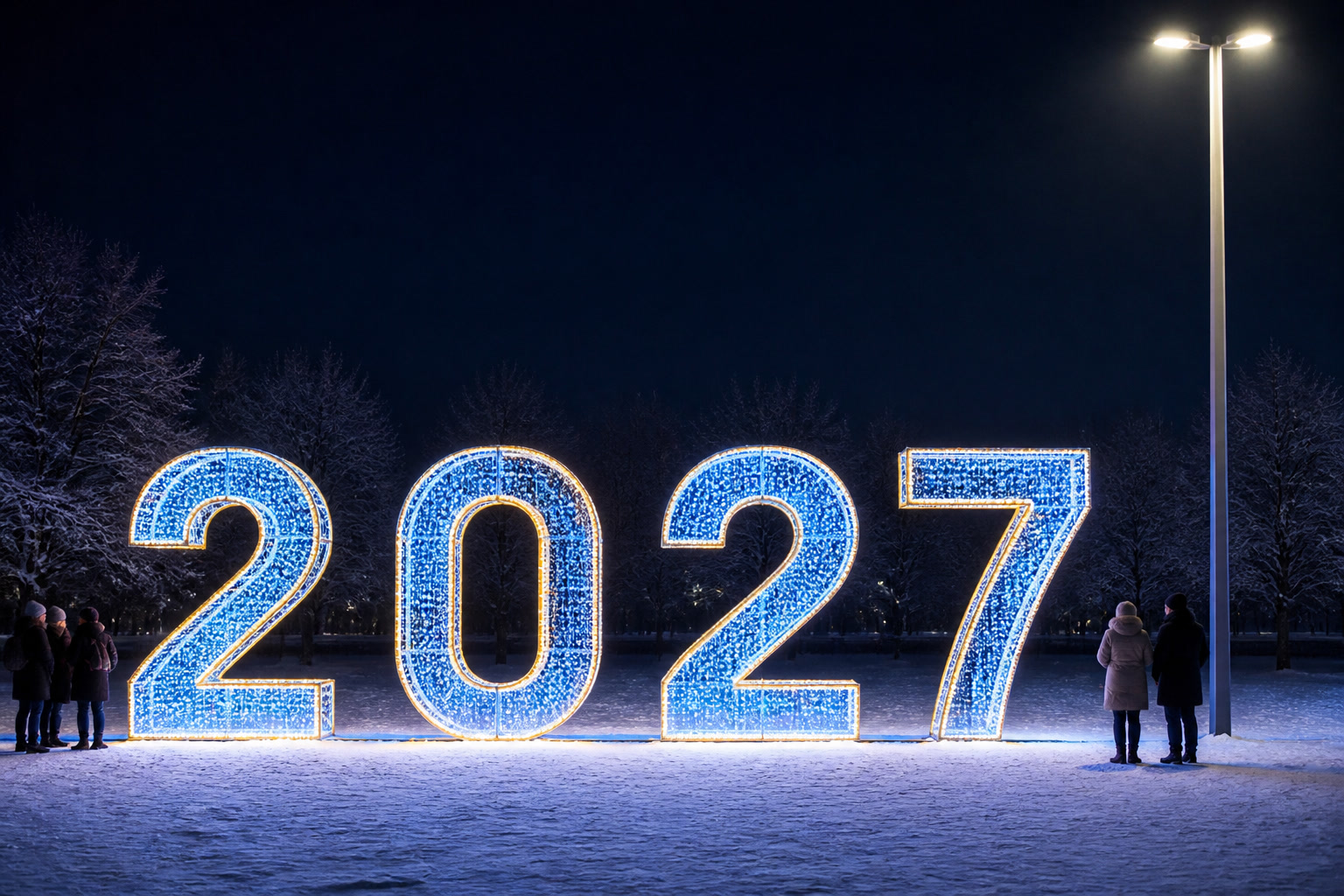 Концепция новогоднего оформления Саратова: 2027 Саратов.