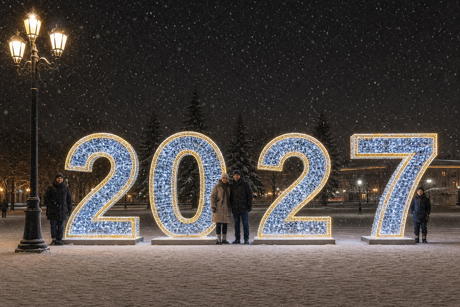 Концепция новогоднего оформления Тулы: 2027 Тула.