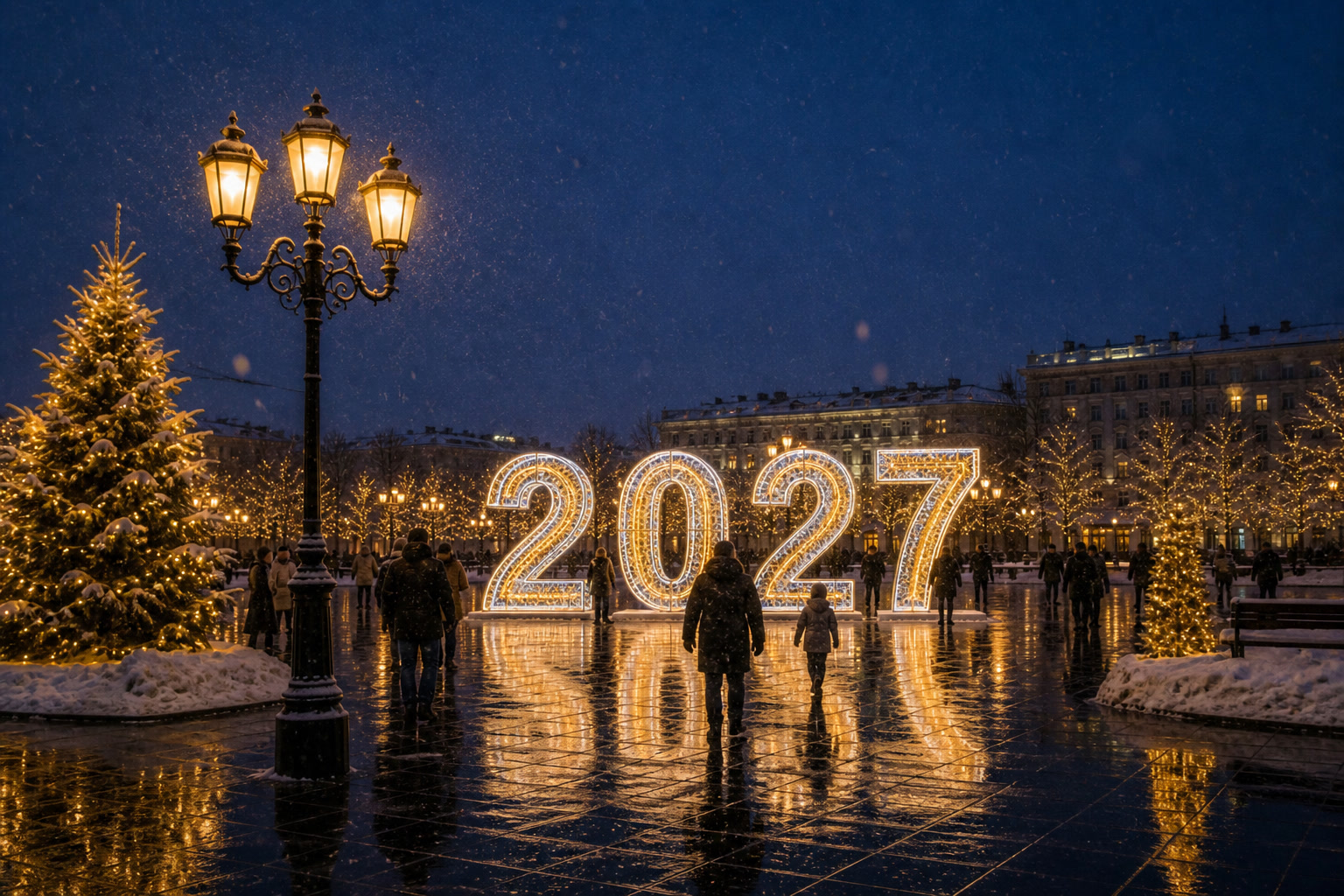 Концепция новогоднего оформления Твери: 2027 Тверь.
