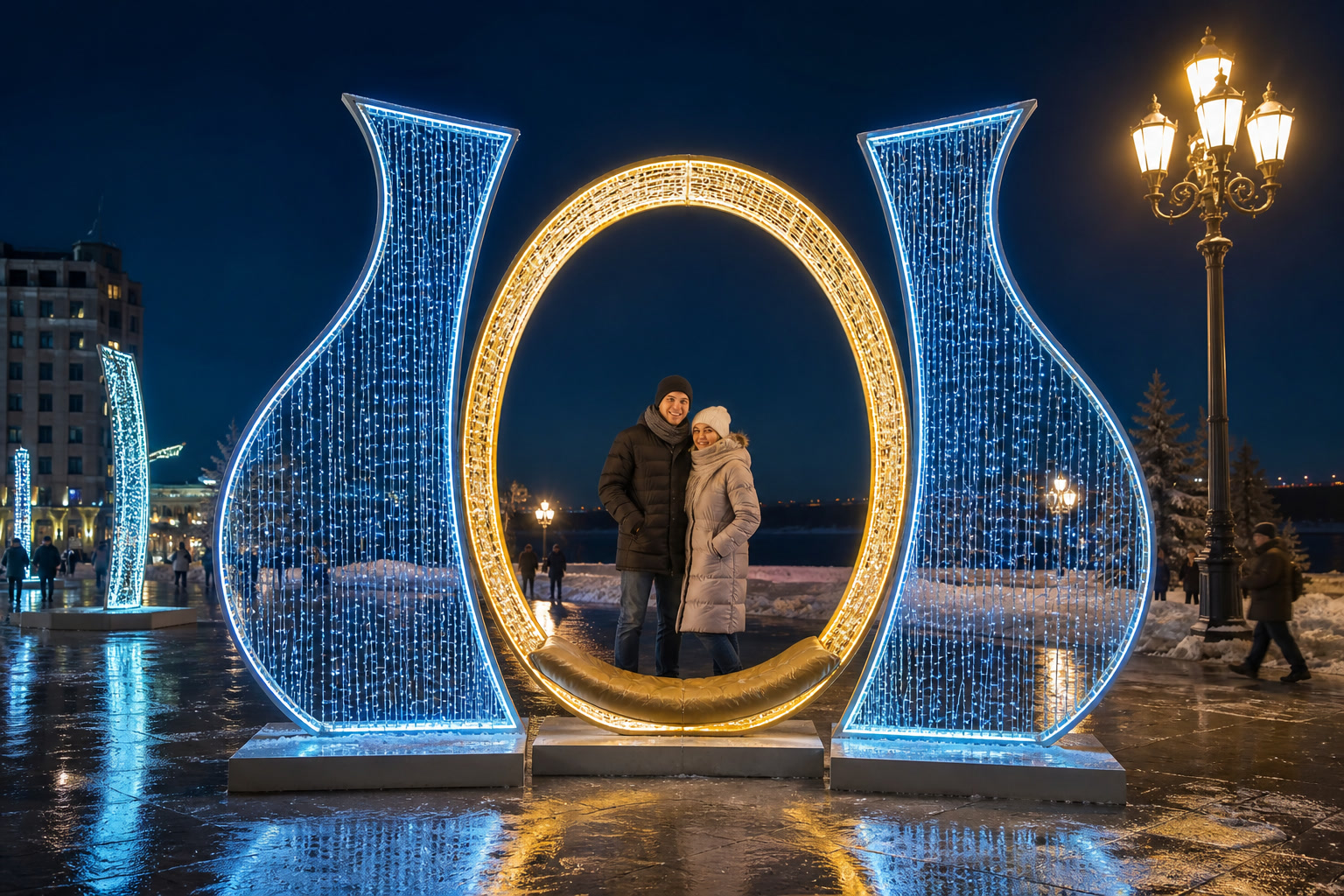 Концепция новогоднего оформления Ульяновска: Фото Ульяновск.