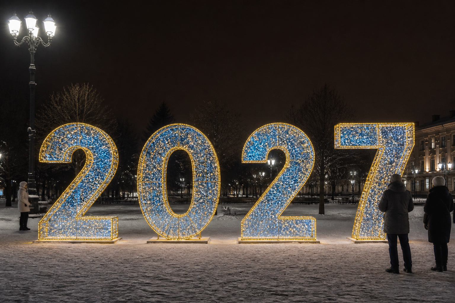 Концепция новогоднего оформления Ярославля: 2027 Ярославль.